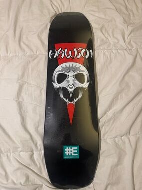 Tony Hawk Black Skateboard Deck with Red and White Graphic